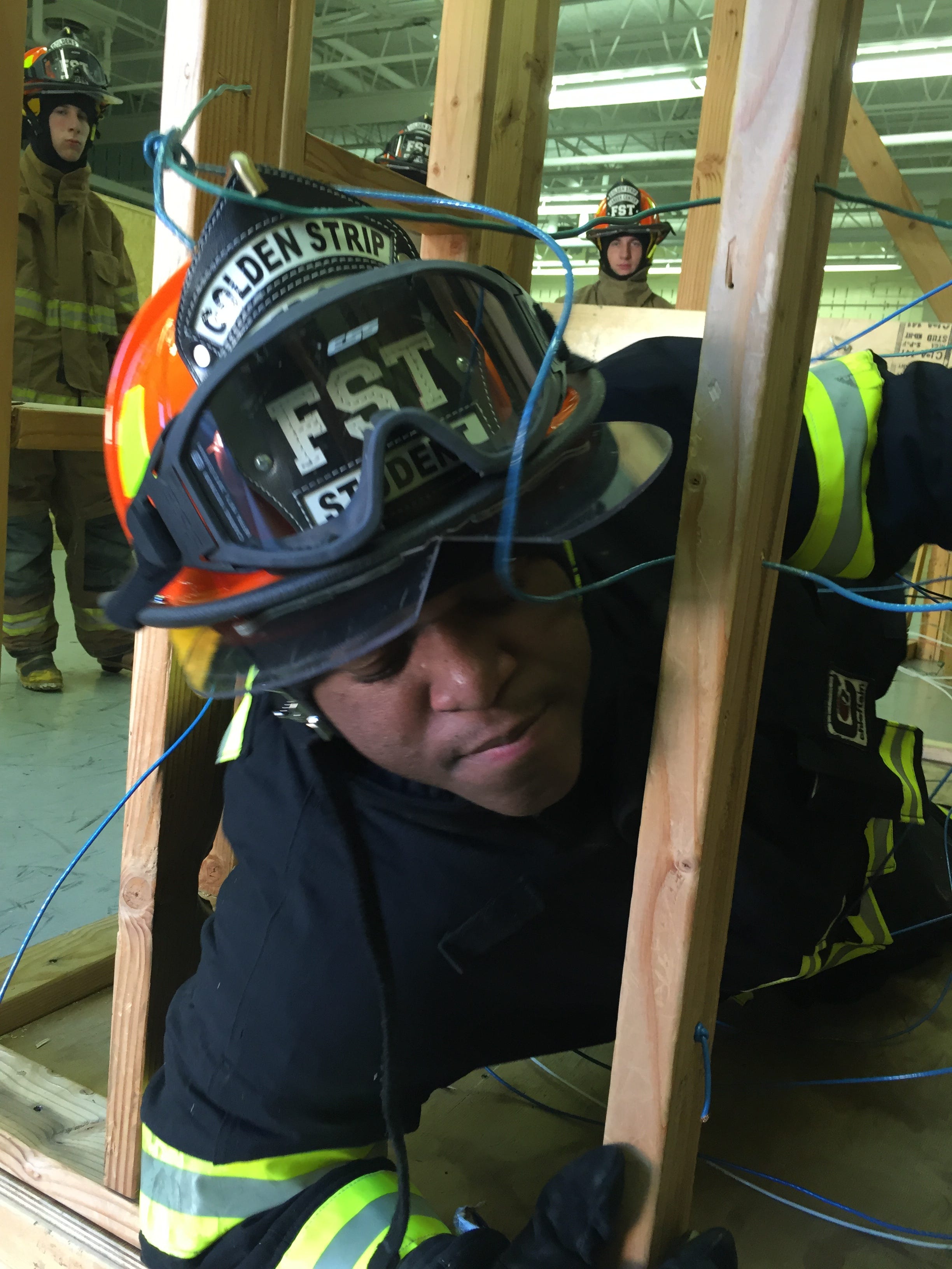 Greenville Students Jump Into Firefighter Training