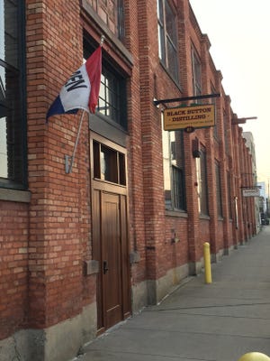 Black Button Distilling is located at 85 Railroad Street, near the Rochester Public Market.
