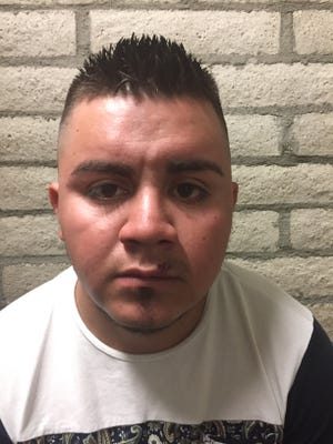 Javier Velasquez was arrested Monday on suspicion of stabbing his roommate in Desert Hot Springs.
