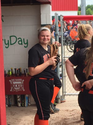 Gibsonburg's Abby Cantrell shared player of the year honors in the Toledo Area Athletic Conference.