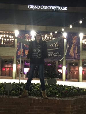 Canton's Grace Rembinski hopes one day to be on the inside at the Grand Ole Opry.