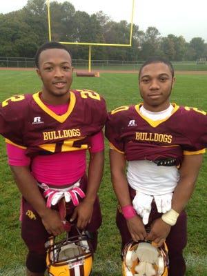 Jordan Johnson and Quadir Campbell may be small but they play with huge hearts