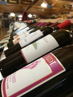 
Cellar 70 has more than 2,000 wines to choose from in its store. 
