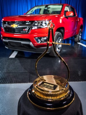 It’s the first major award for the Colorado, which went on sale this fall after GM re-entered the midsize truck market after a more than two-year absence.