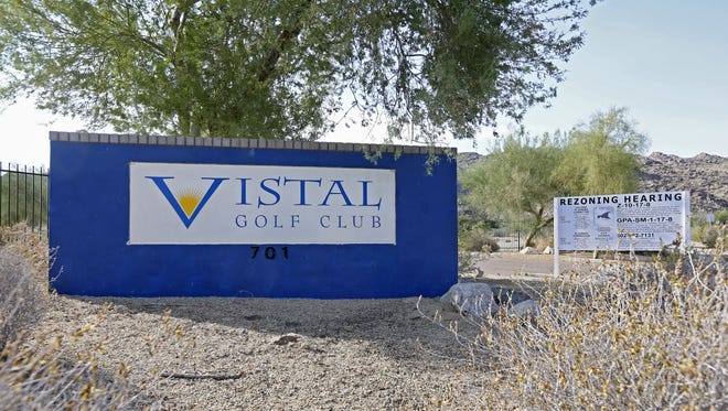 After closing in 2015, Vistal Golf Club in the South Mountain area of Phoenix will be replaced by a 650-home residential development.