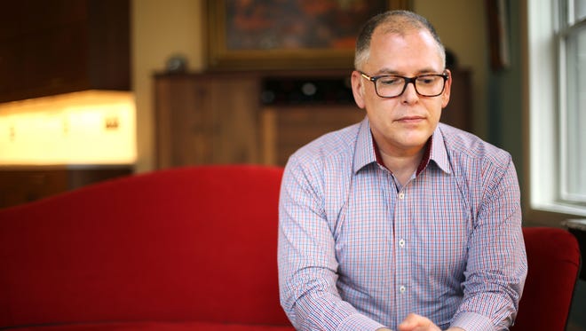 Jim Obergefell of Cincinnati. He and John Arthur married in Maryland because gay marriage is not legal in their home state of Ohio. After his husband died, Obergefell sued his state because Ohio won't allow his name on Arthur's death certificate. Now his case is in front of the U.S. Supreme Court.
