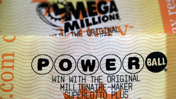 Powerball and Mega Millions lottery tickets are...