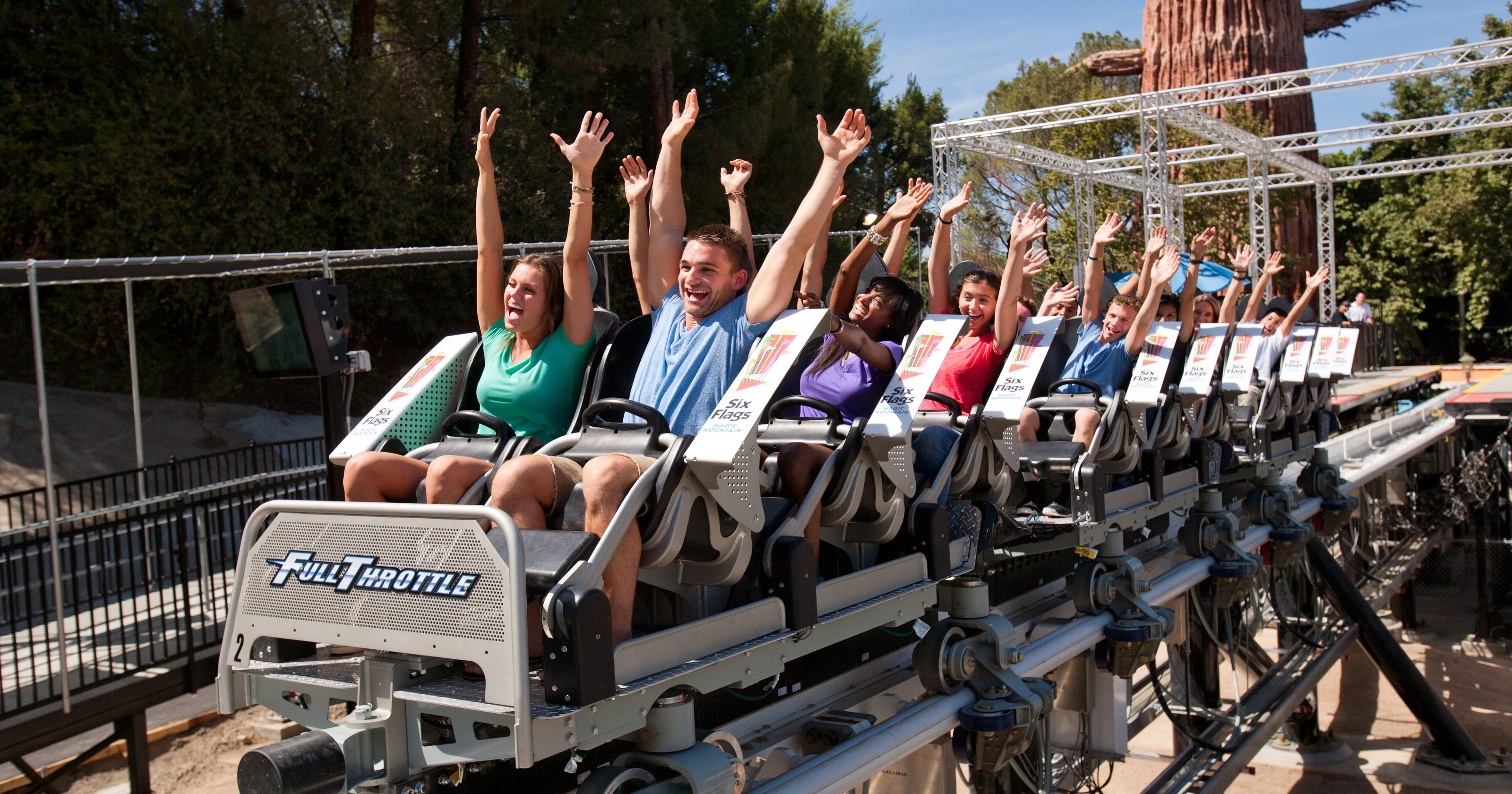 12 most thrilling roller coasters in the USA