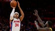 Detroit Pistons forward Tobias Harris (34) takes a