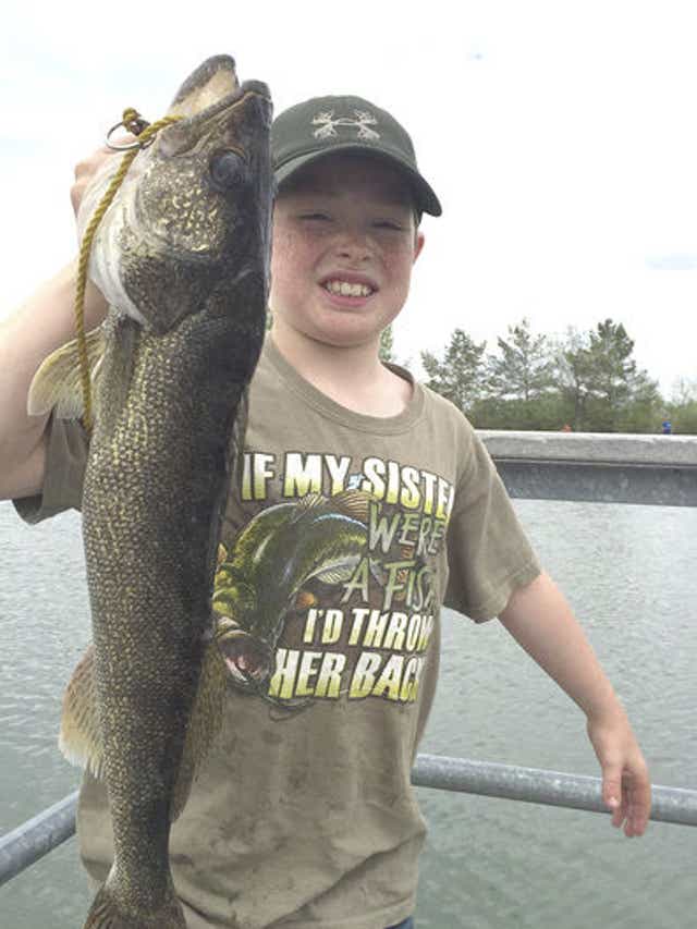 Young Angler Lands Trophy Fish At Wylie Lake