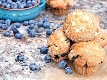 Blueberry recipes worth making - delicious treats, and even blueberry entrees.