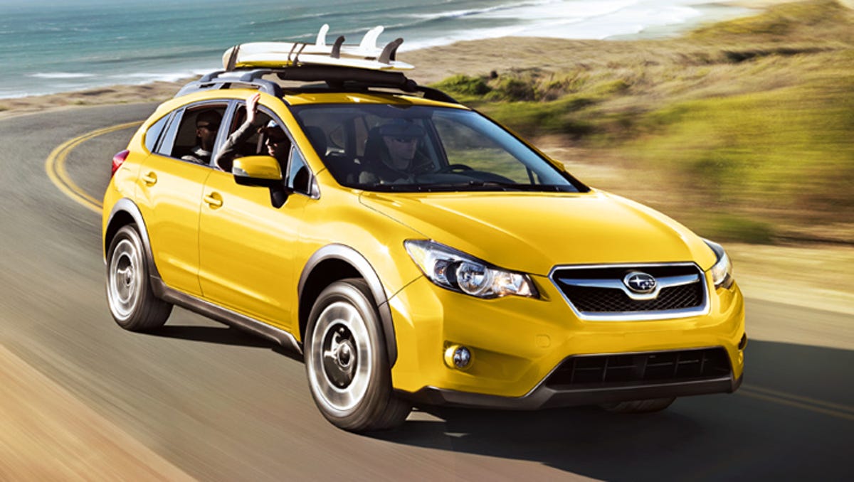 subaru xv crosstrek s yellow edition isn t mellow subaru xv crosstrek s yellow edition