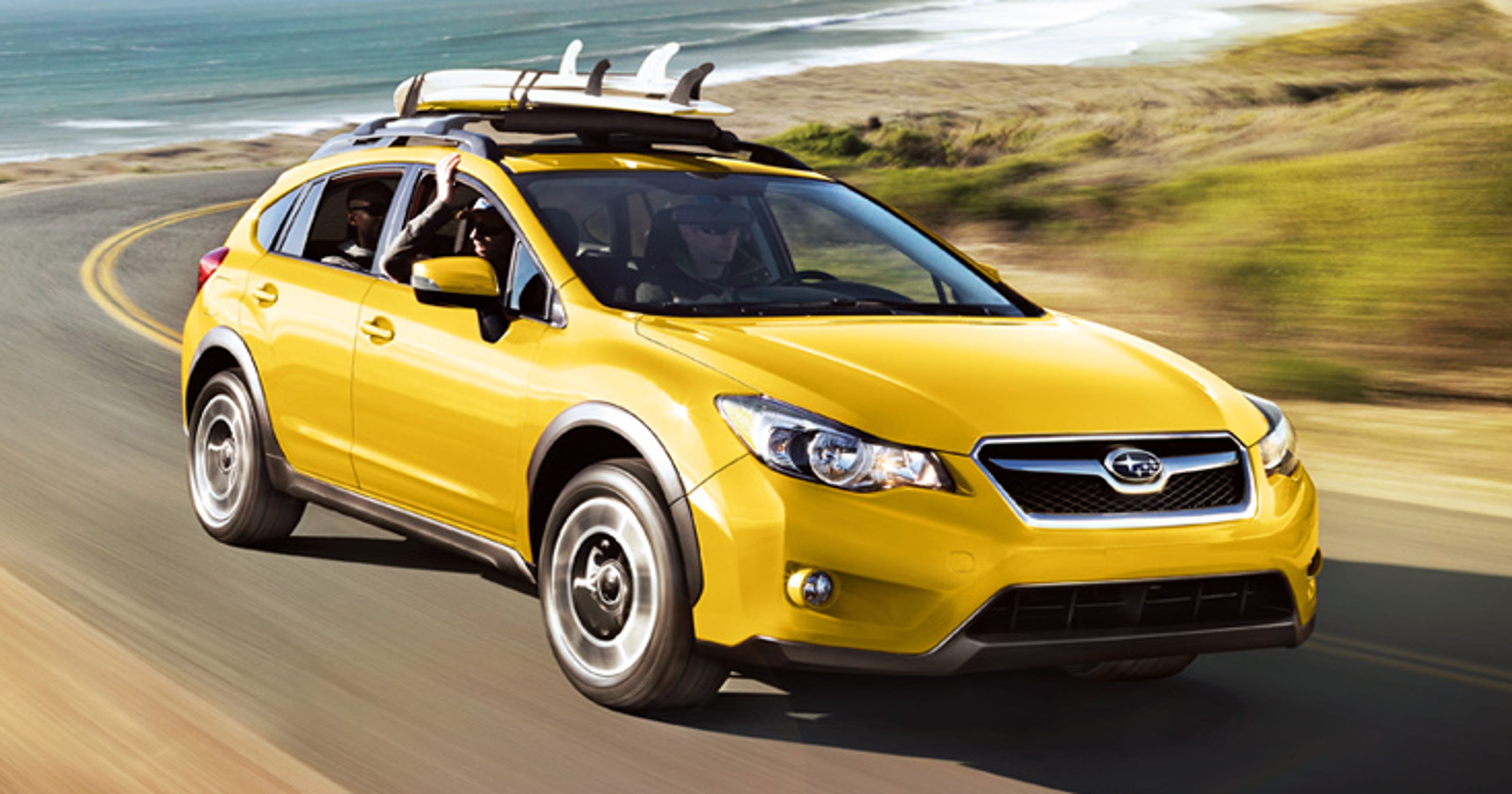 Subaru XV Crosstrek's yellow edition isn't mellow