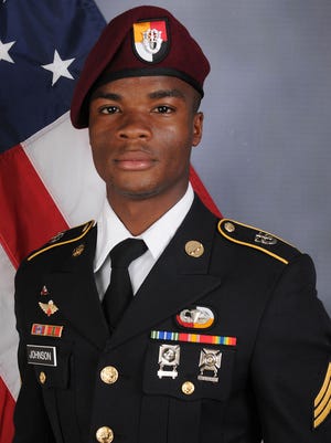 Army Sgt. La David Johnson was one of four soldiers killed while on a reconnaissance patrol in Niger on Oct. 4, 2017.