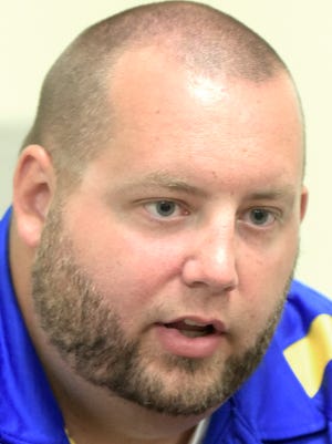 Kennard-Dale coach Chris Grube is striving to build a winning program at K-D, returning for his second season as the team's head coach, despite a winless 2016 campaign. Bill Kalina photo