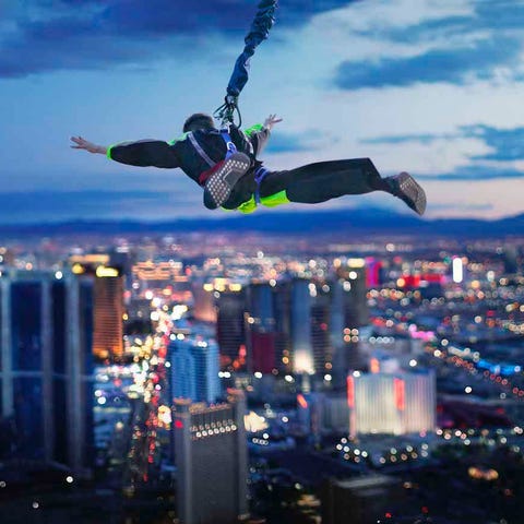 Take a SkyJump off the highest structure in Las Ve