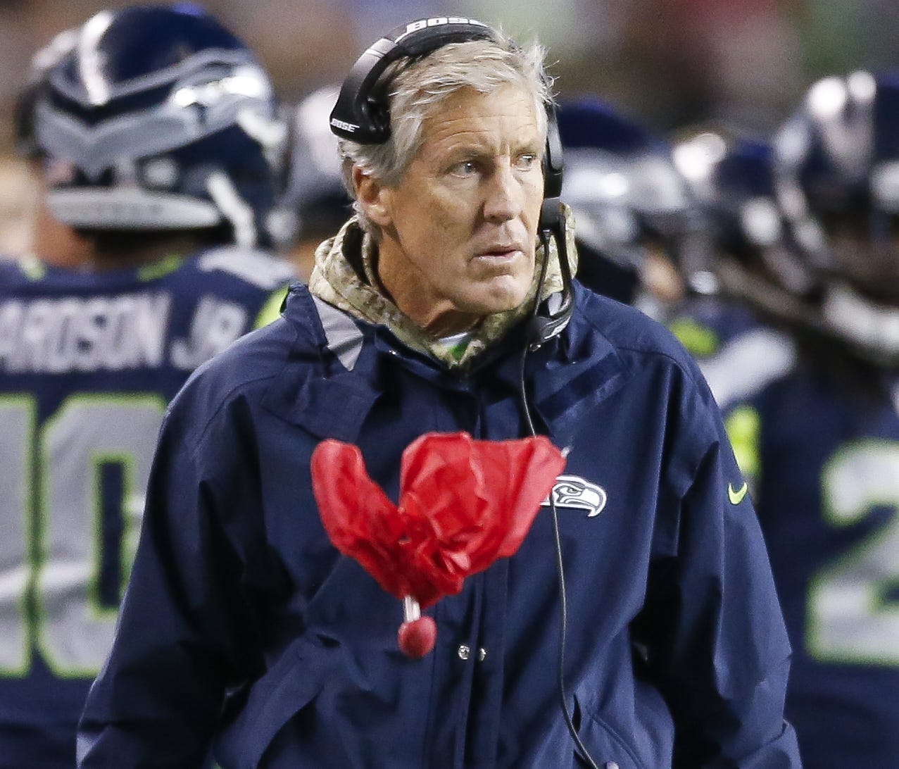 Pete Carroll's Seahawks are currently outside the NFC playoff field.