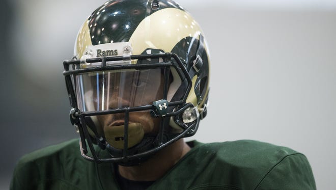 CSU's Jordon Vaden has made the switch from wide receiver to cornerback for his senior year.