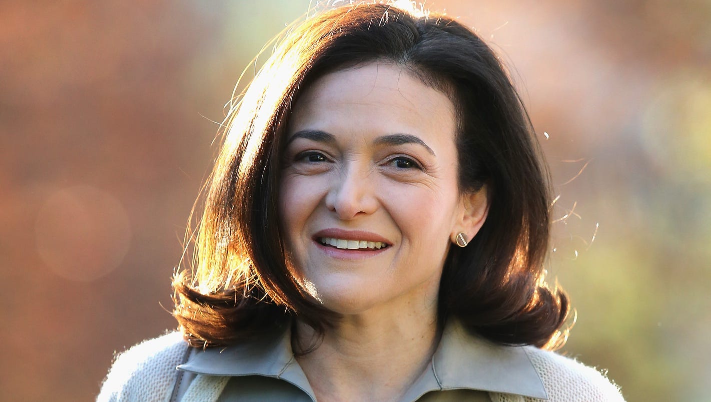 Sheryl Sandberg reflects on husband's death, New Year's resolution