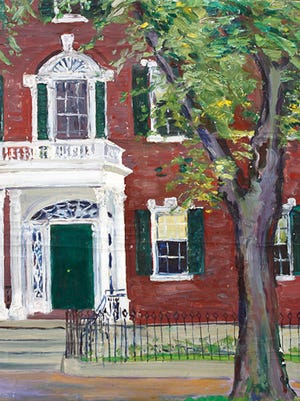 “The Porch,” painting by Alice Judson