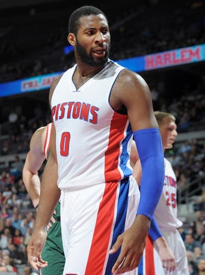 Andre Drummond will be part of the Pistons' pick-and-roll offense.