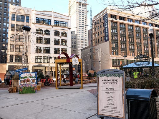 Customers Swarmed Downtown Detroit S Holiday Pop Up Shops This Year