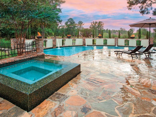 Cool backyard pools