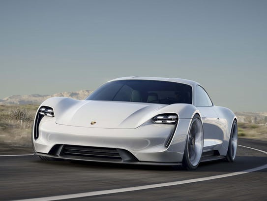 Porsche's all-electric Mission E is expected to go