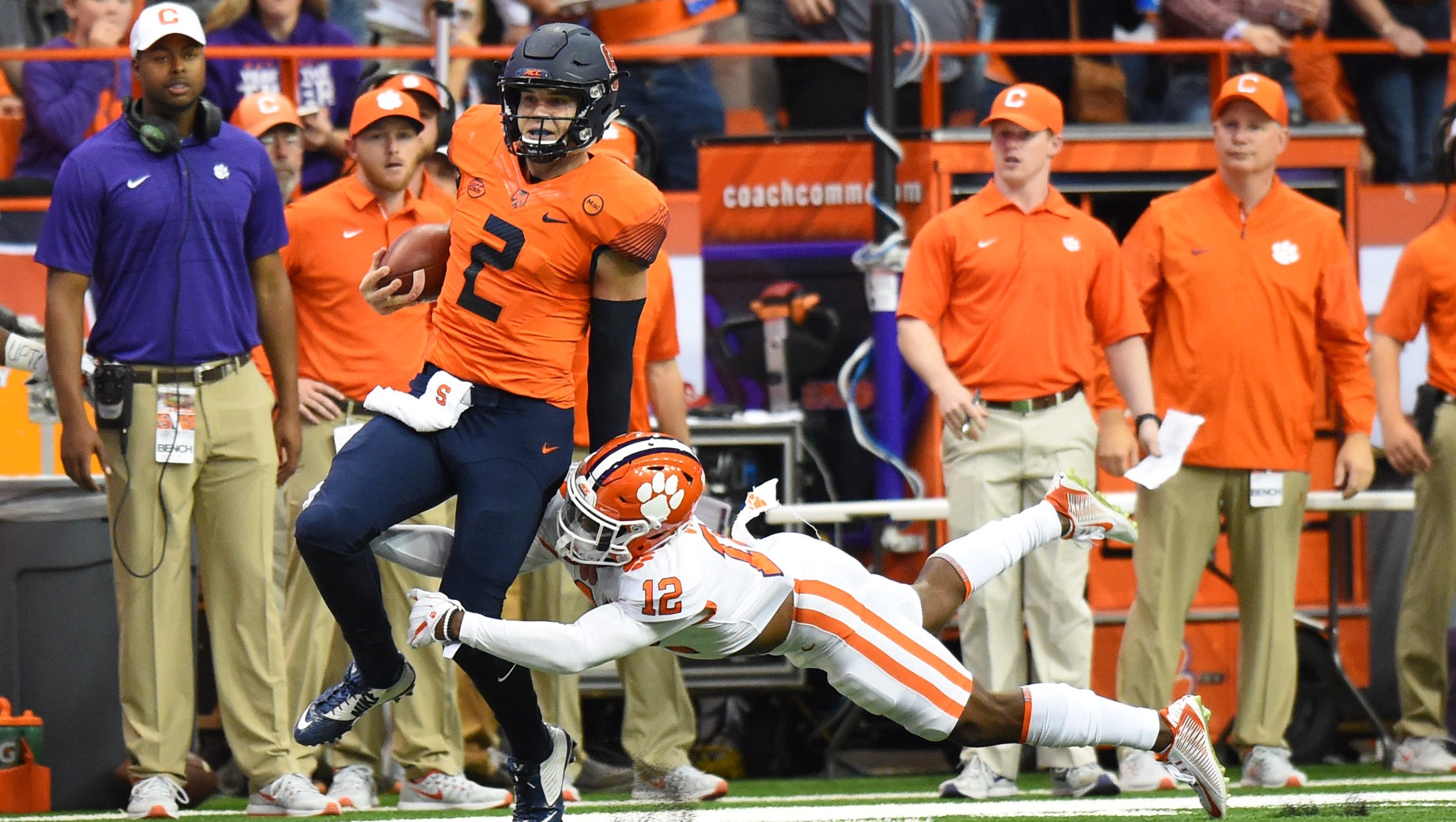Pick Six The Most Important Stats From Syracuse S Upset Of Clemson