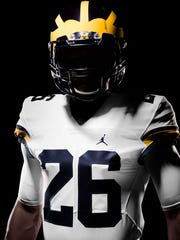 Jordan Brand Uniforms Provide U M Football Greatness By Association
