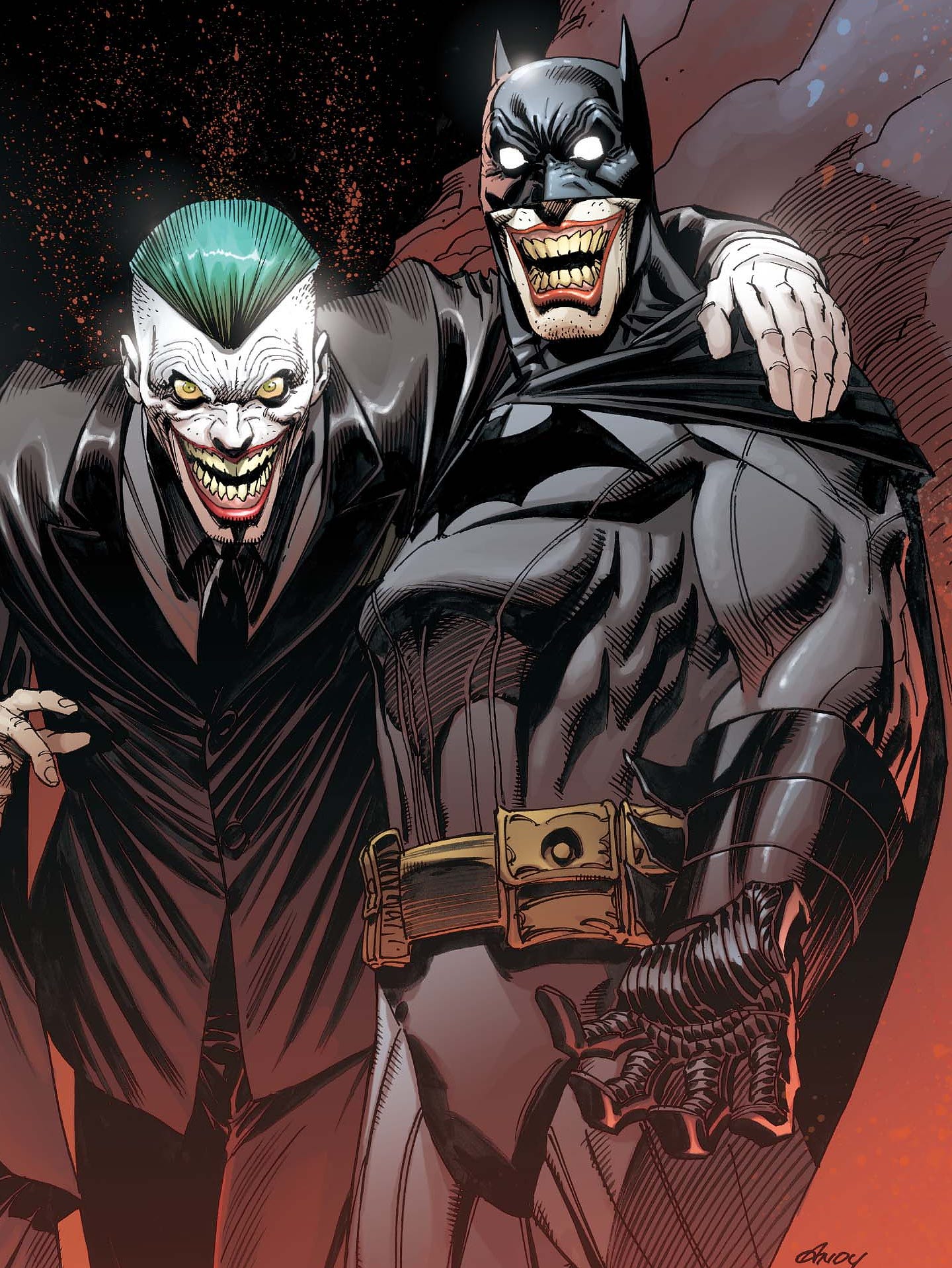 Batman Joker Engage In Fatal Endgame