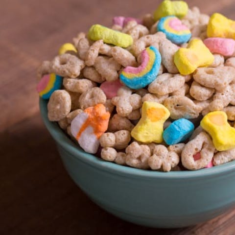 Lucky Charms will always be a nostalgic favorite.