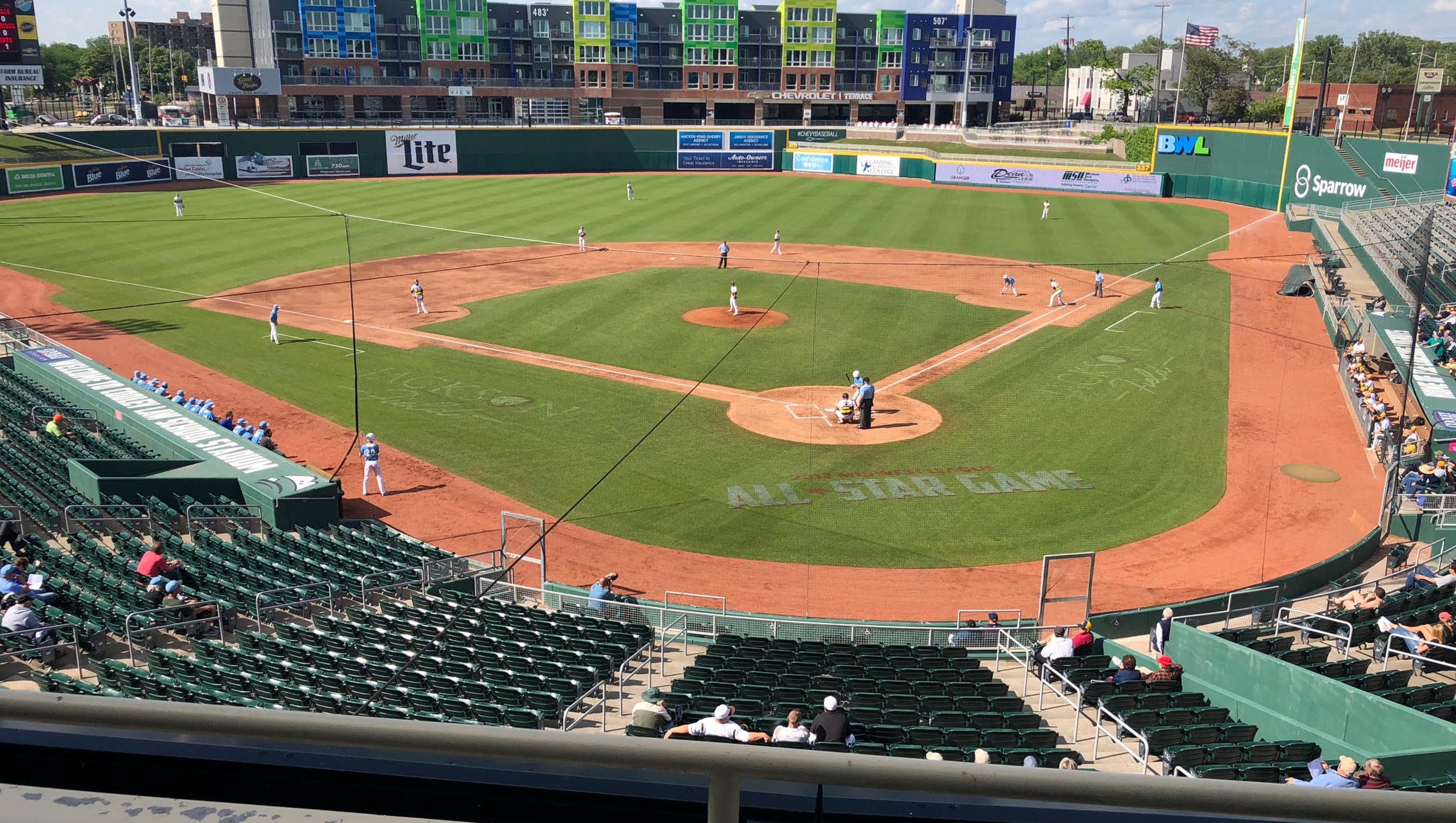 Lugnuts extend netting at Cooley Law School Stadium
