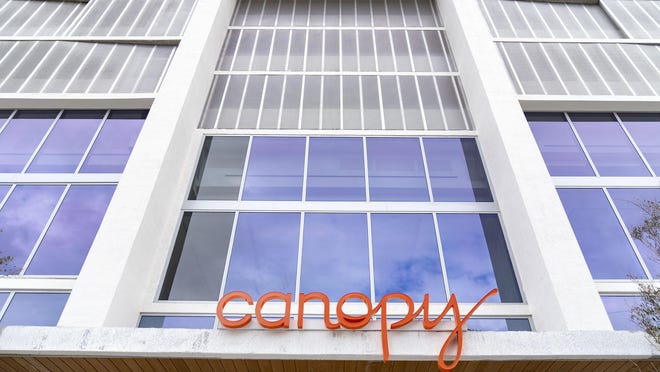 The Canopy by Hilton Hotel in West Palm Beach, Florida on January 28, 2020. The hotel is getting close to completion and is set to open on March 5. The 150-room hotel is at 704 S. Dixie Highway.