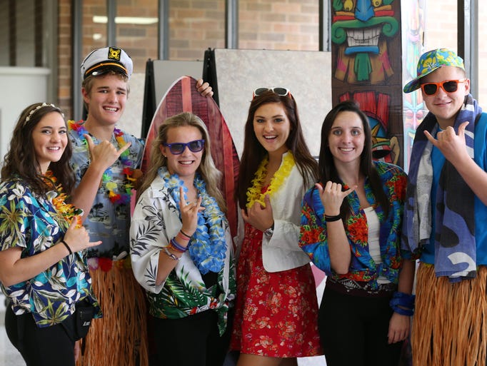 9 photos: Tropical Tuesday at Dowling Catholic High School