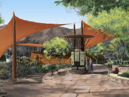 Desert Discovery Center conceptual rendering
