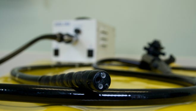 Endoscopes are tubes used to see inside the body. Some types have been associated with an outbreak of "superbug" infections.