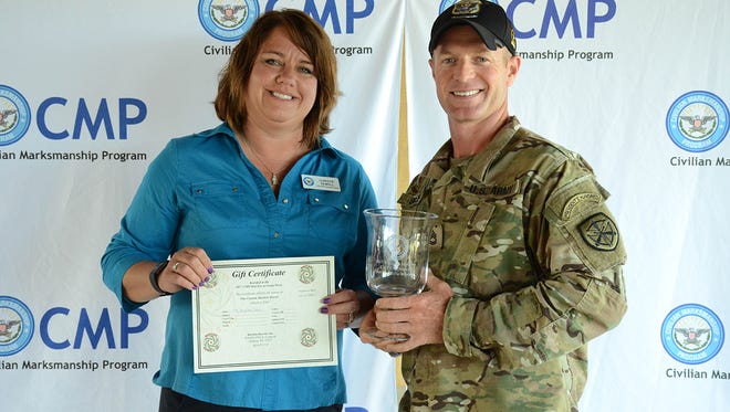 SFC Brandon Green was the overall winner of the 2400 Aggregate competition at the CMP’s first Cup Matches.