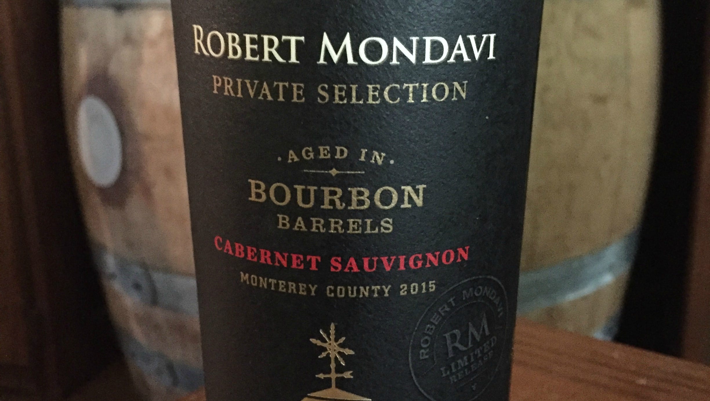 Robert Mondavi Private Selection Bourbon Barrel Cabernet Sauvignon 2015