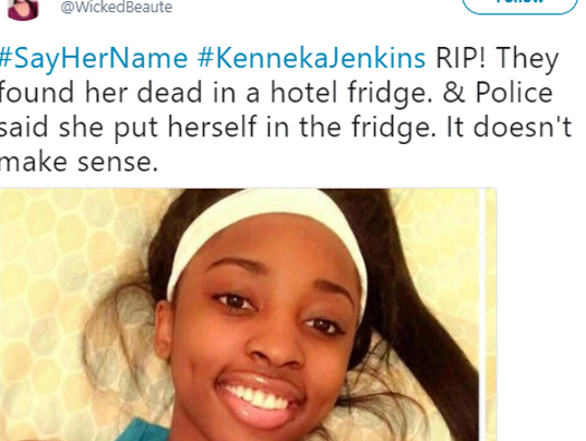 Chicago Teen Kenneka Jenkins Found Dead In Hotel Freezer What We Know Now