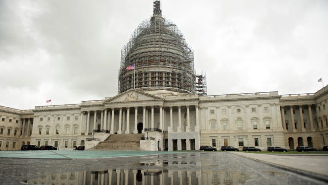 A general view of the U.S. Capitol Building (MICHAEL REYNOLDS/EPA)