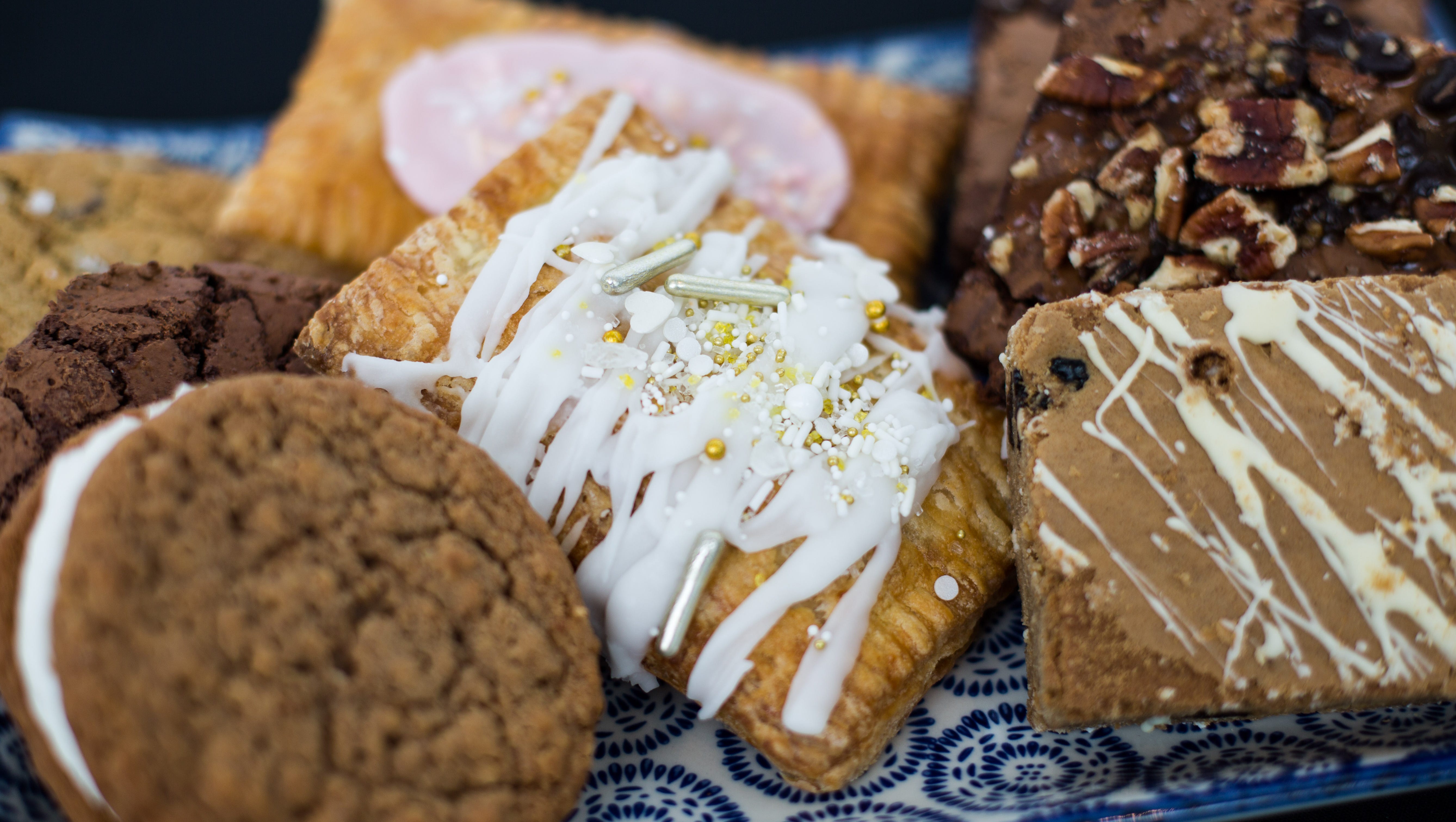 A few pastry options on display at Wiltshire on the Speed Cafe. June 15, 2017.