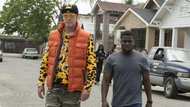 "Get Hard" stars Will Ferrell (left) as a 1-percenter sentenced to prison and Kevin Hart as his supposed mentor for surviving life behind bars.