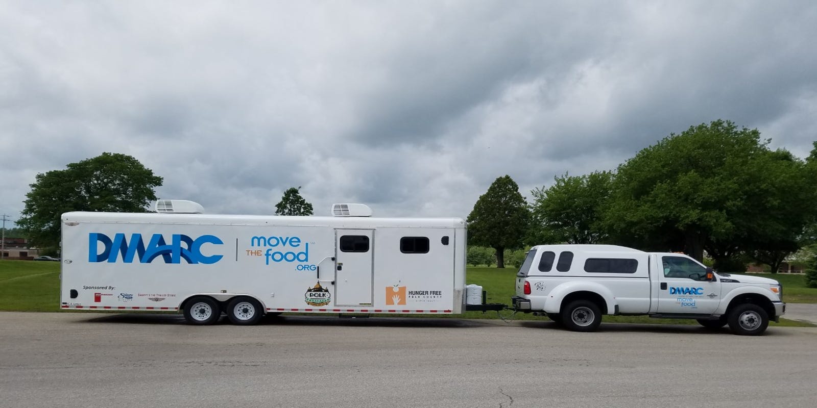 Mobile Food Pantry Warehouse Work Toward 10m Goal