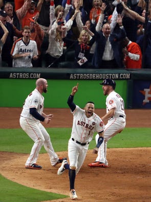 Game 5 at Minute Maid Park: Houston Astros pinch runner