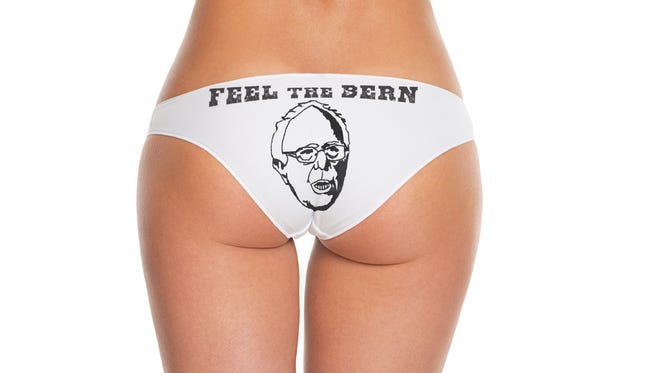For $15 a pair, you can show your support for Bernie Sanders with these fetching briefs.