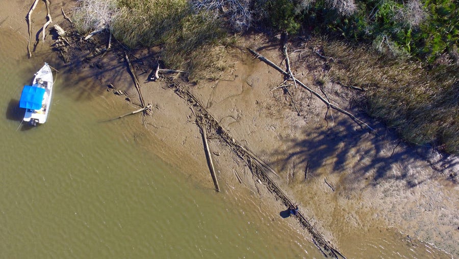 The remains of the slave ship Clotilda were found on the Gulf Coast.