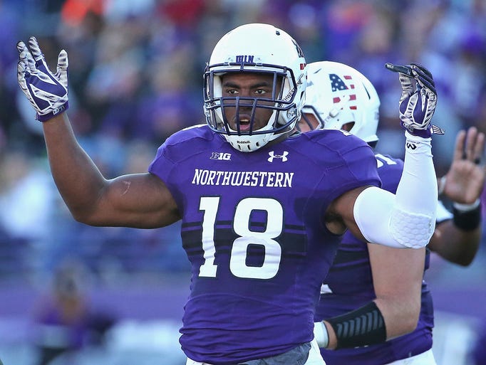Oct. 15 vs. Northwestern – Northwestern had an outstanding