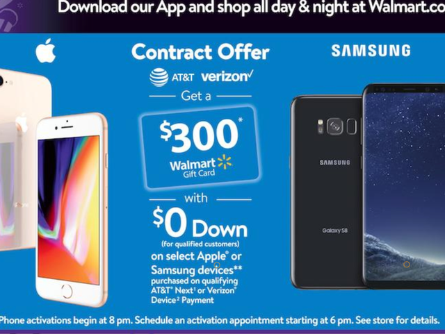 Black Friday Iphone Deal Walmart Target Best Buy Offer 200