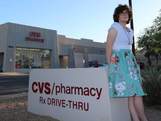 Hilde Hall, a transgender woman, says a CVS pharmacist